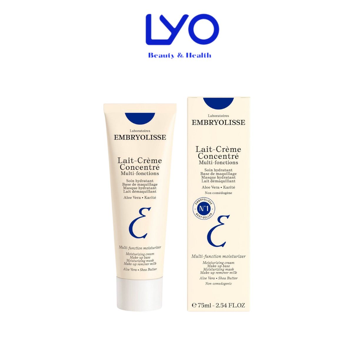 d32 - Kem Dưỡng dưỡng Ẩm Phục Hồi Da Embryolisse Lait Creme Concentre 75ml
