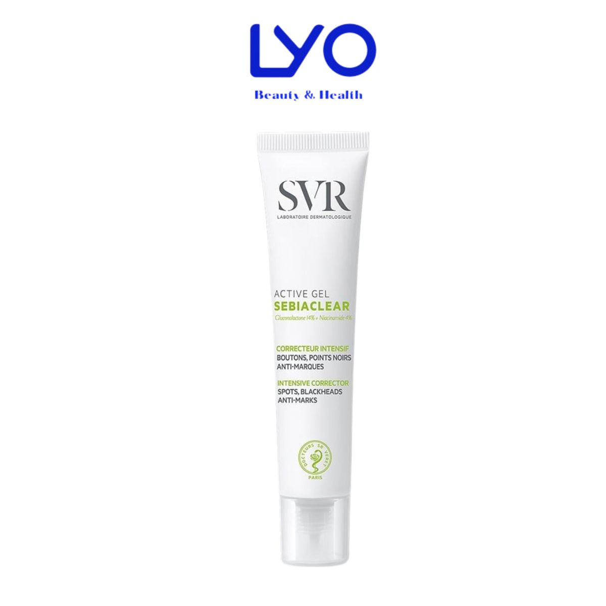d458 - Kem Dưỡng Trị Mụn, Kiểm Soát Dầu SVR Sebiaclear Active Gel 40ml