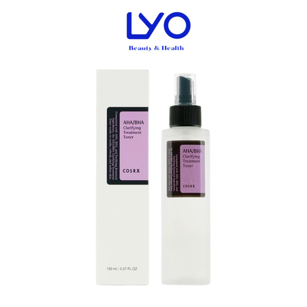 d666 - Nước Hoa Hồng Tẩy Tế Bào Chết Hoá Học COSRX AHA/BHA Clarifying Treatment Toner 150ml