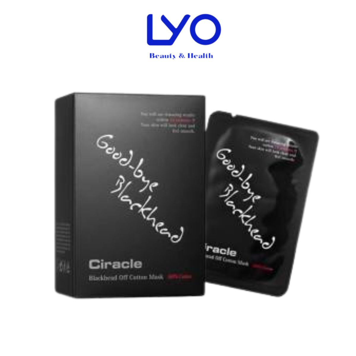 a292 - Mặt Nạ Đẩy Mụn dán mụn Đầu Đen Ciracle Goodbye Blackhead Hộp 20 Miếng