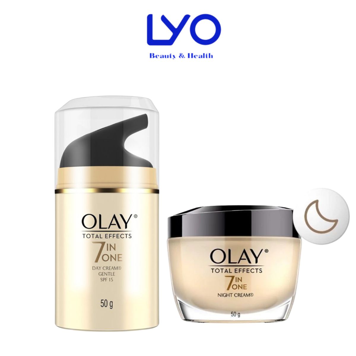 f072, f073 - Kem dưỡng chống lão hóa ngày và đêm Olay Total Effects 7 in 1 Day Cream Normal (50g)