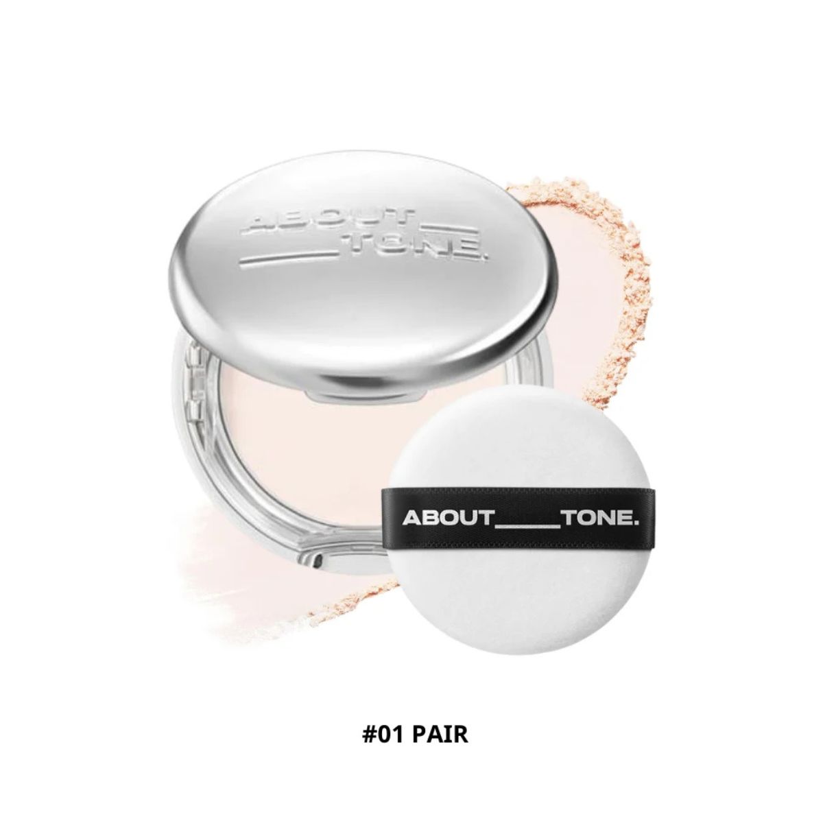 e644 - Phấn Phủ Nén Siêu Mịn Kiềm Dầu About Tone Sebum Powder Pact