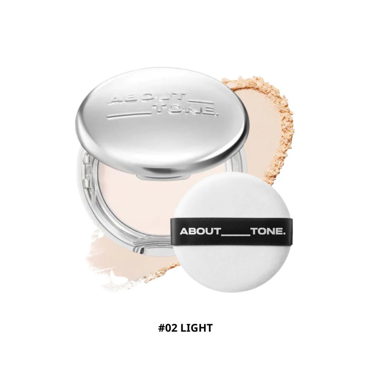 e644 - Phấn Phủ Nén Siêu Mịn Kiềm Dầu About Tone Sebum Powder Pact