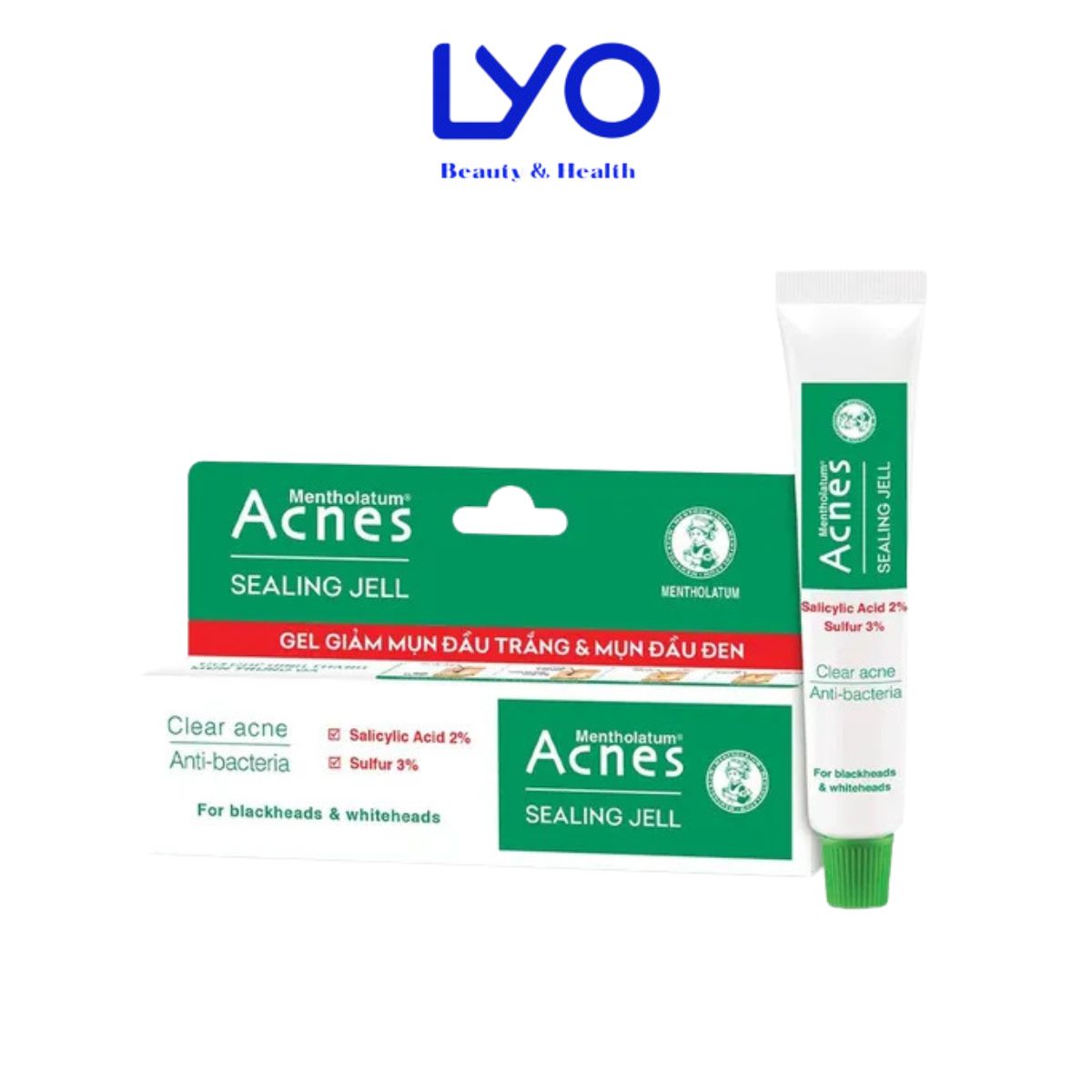 Gel chấm mụn đầu trắng và đầu đen Acnes Sealing Jell 18g