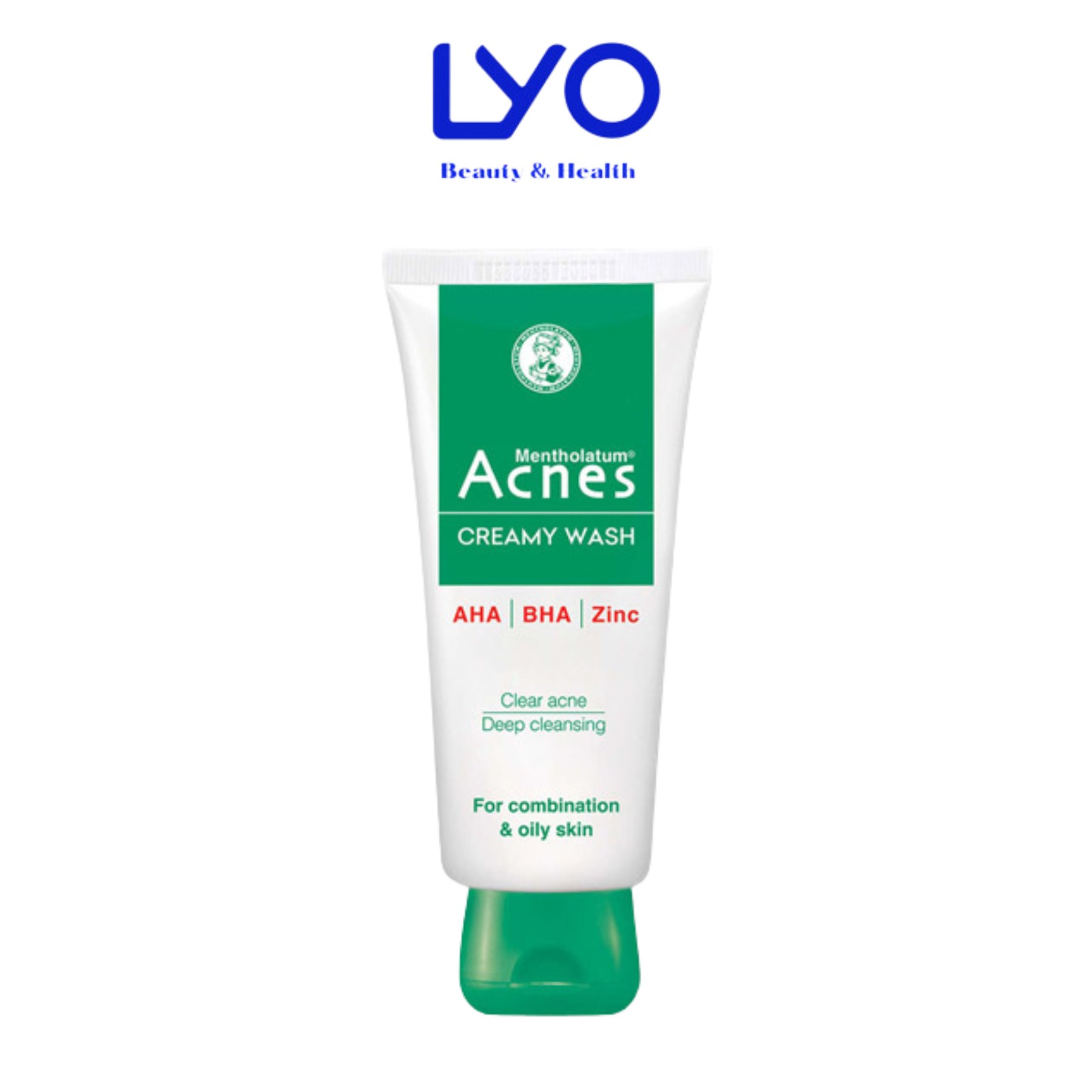 Kem Rửa Mặt Ngăn Ngừa Mụn Acnes Creamy Wash 100g