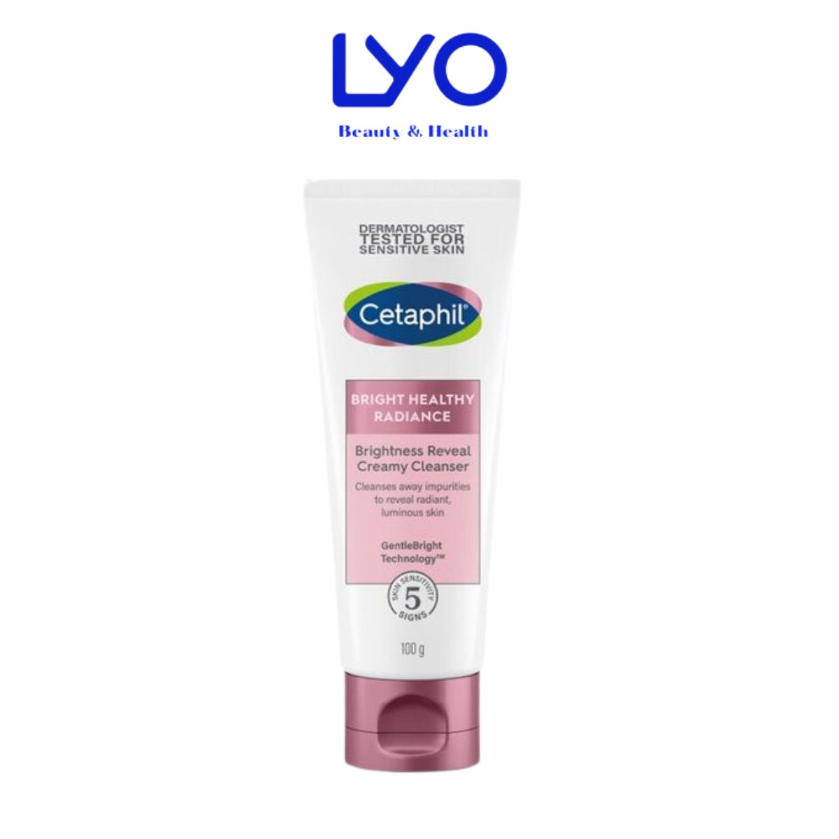 Sữa Rửa Mặt Cetaphil Bright Healthy Radiance Brightness Reveal Creamy Cleanser Làm Sáng Da 100g