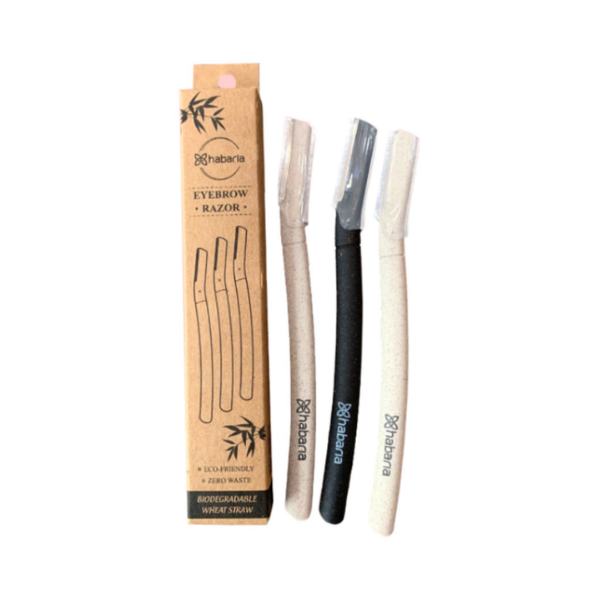 f038 - Habaria - Set dao cạo mày Habaria vỏ giấy
