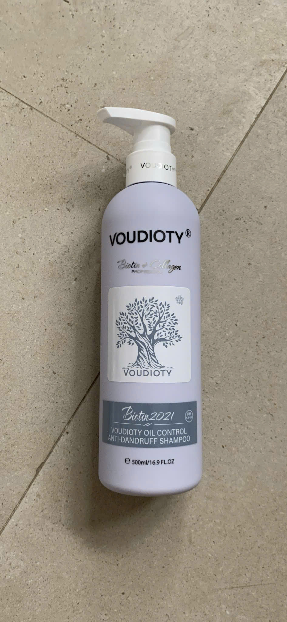 c509 - Dầu gội Xã Biotin Collagen Trắng xanh vàng Giúp Phục Hồi Chống Rụng tóc 500ml