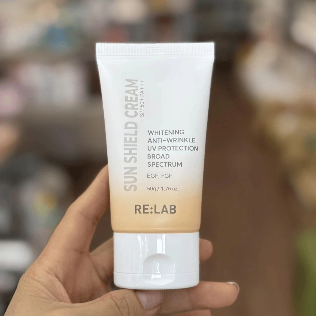 e235 - Re:lab - Kem Chống Nắng Sun Shield Cream SPF50+ PA+++ 50ml