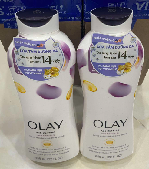 e513 - Sữa Tắm Dưỡng Da Olay 650ml (Made in USA)