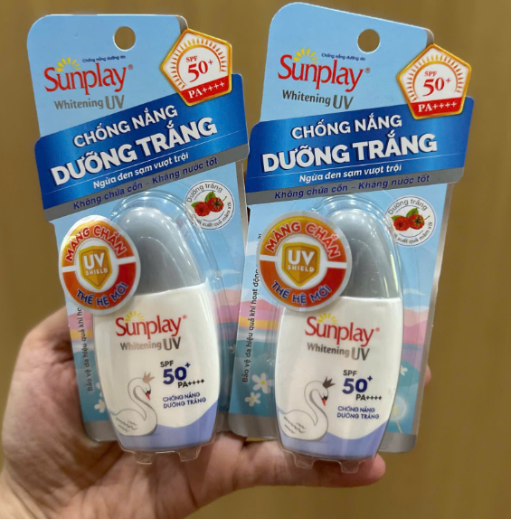 Sữa Chống Nắng Sunplay Bảo Vệ Vượt Trội Super Block/Whitening UV/Super Cool/Baby Mild (30g/tuýp)