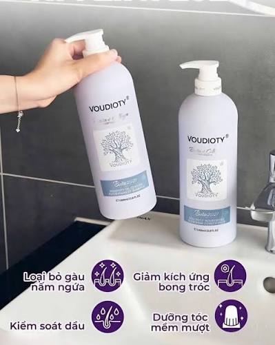 e833 - Combo Dầu Gội + Dầu Xả 500ml BIOTIN - 2021 (Màu Tím)