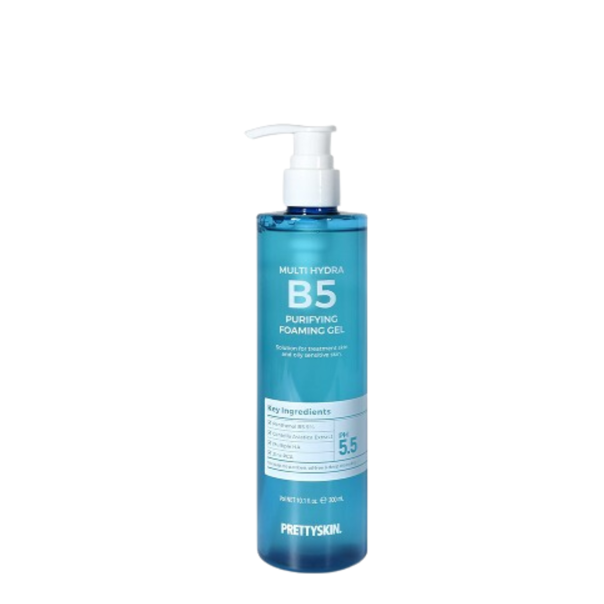 b934 - Gel Rửa Mặt Prettyskin Multi Hydra B5 Purifying Foaming Gel Làm Sạch Sâu, Dưỡng Ẩm Cho Da 300ml
