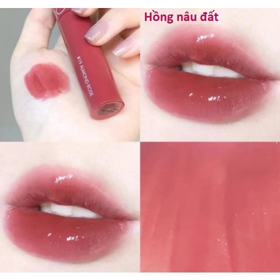 Son Romand (Son Kem Lì Zero Velvet, Son Bóng Juicy Lasting và Glasting Water Tint)