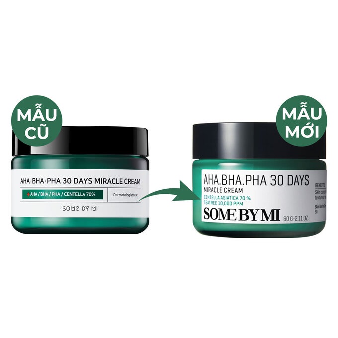 Kem Dưỡng Some By Mi AHA-BHA-PHA 30 Days Miracle Cream 60g