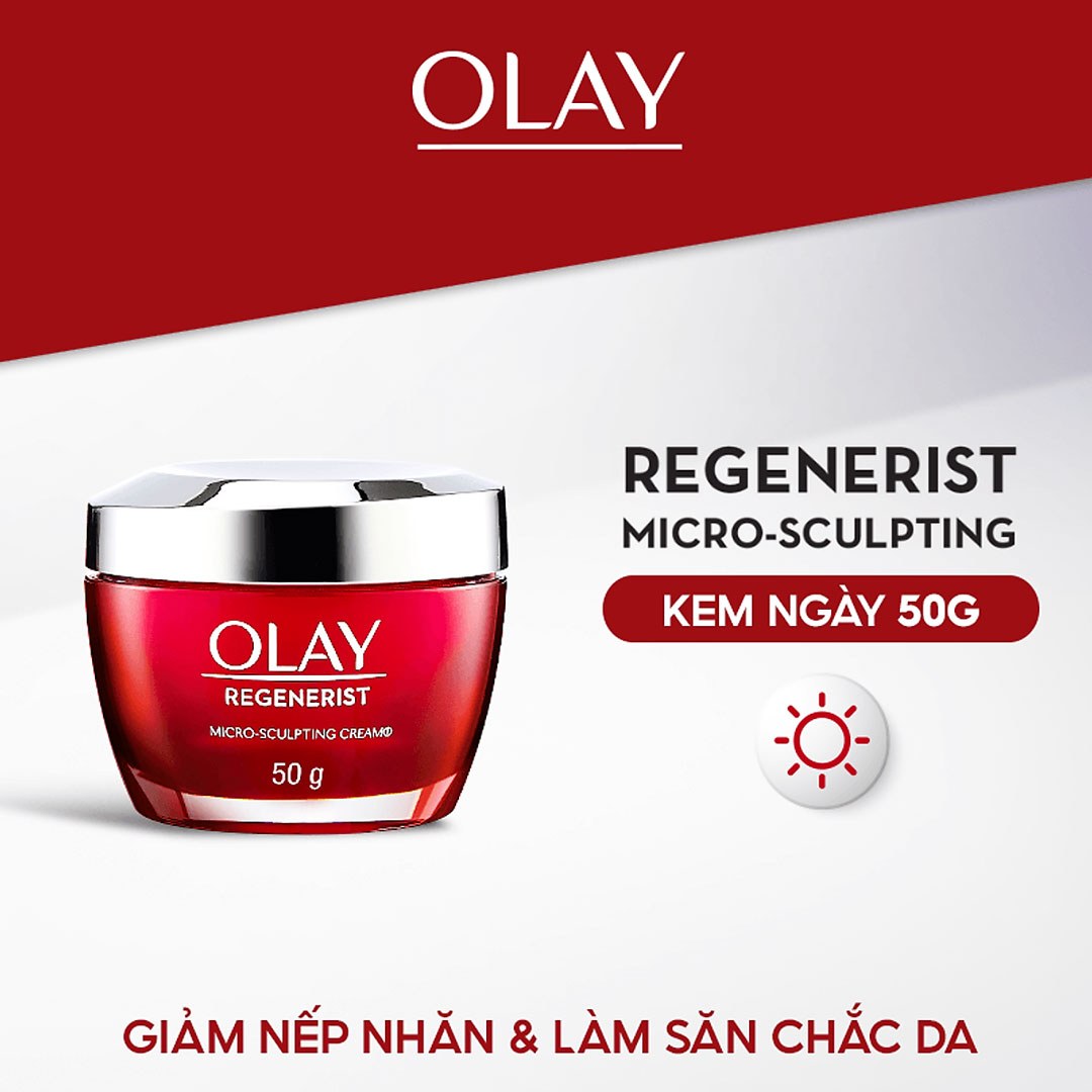 f070, f069 - Kem dưỡng ngày & đêm cấp ẩm, chống lão hóa REGENERIST Micro-Sculpting Cream 50g