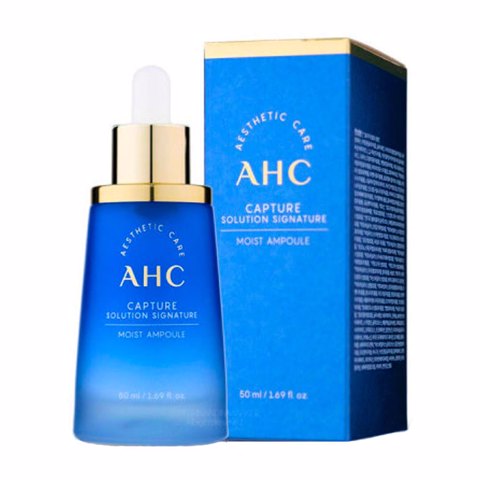 Tinh chất Serum AHC Capture Solution Signature Ampoule 50ml mẫu mới 2022 ( Xanh dương, xanh lá, đỏ )