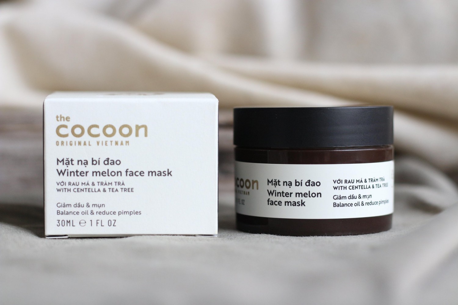 Mặt Nạ Bí Đao Cocoon Winter Melon Face Mask 30ml