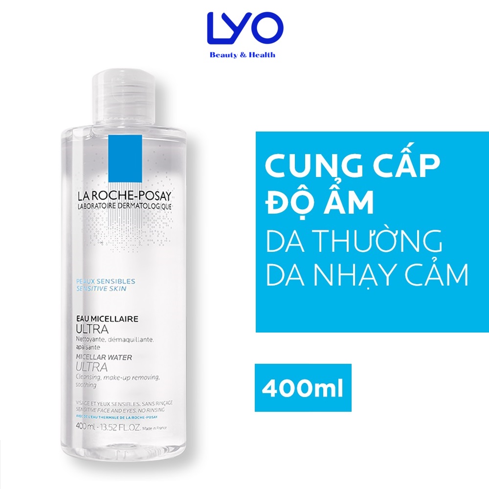 d94 - Nước Tẩy Trang La Roche-Posay Eau Cho Dầu Mụn Grasses Oily Skin Micellaire Ultra 400ml