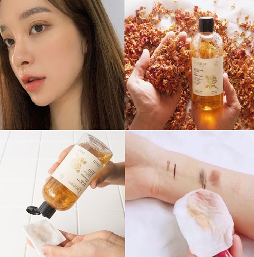 Nước Tẩy Trang Hoa Hồng Cocoon Rose Micellar Water 310ml - 500ml