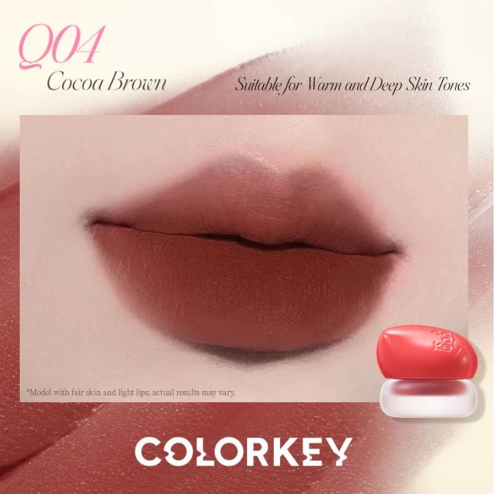 e990 - Son hũ đa năng Colorkey Bouncy Creamy Multi-Purpose Mud 4.5g