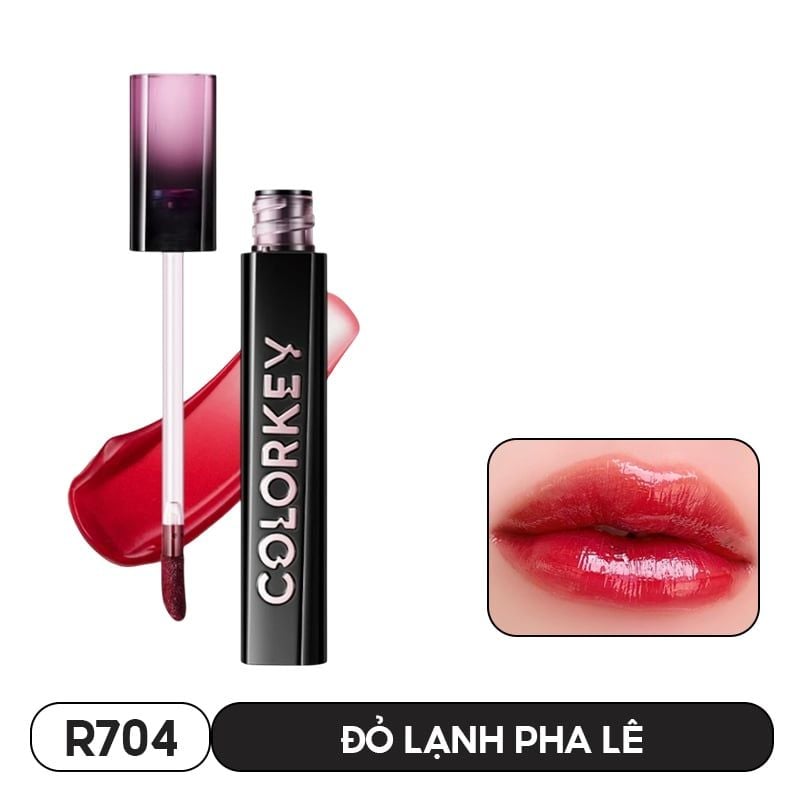 e995 - Son Tint Bóng Gương Colorkey Airy Lip Mirror Series 2.5g LYO