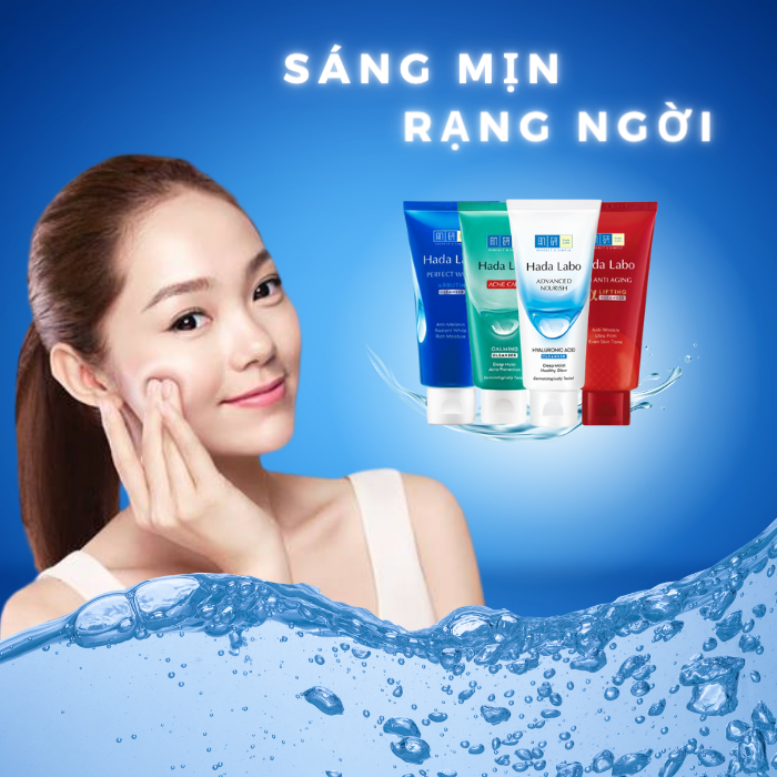 Sữa Rửa Mặt Dưỡng Da Hada Labo 80g ( Màu Trắng )