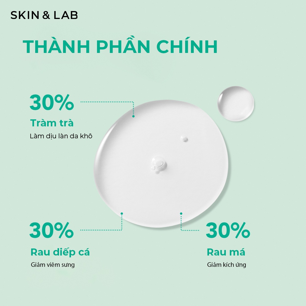 c491 - Nước Cân Bằng Làm Dịu Da SKIN&LAB Tricicabarrier Soothing Toner  Làm dịu da 150ml | lyo