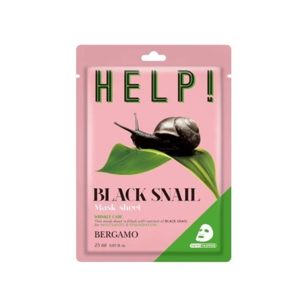 Mặt Nạ Bergamo Help Mask Pack Dưỡng Trắng, Cải Thiện Đàn Hồi Da & Cấp Ẩm Hàn Quốc 25ml