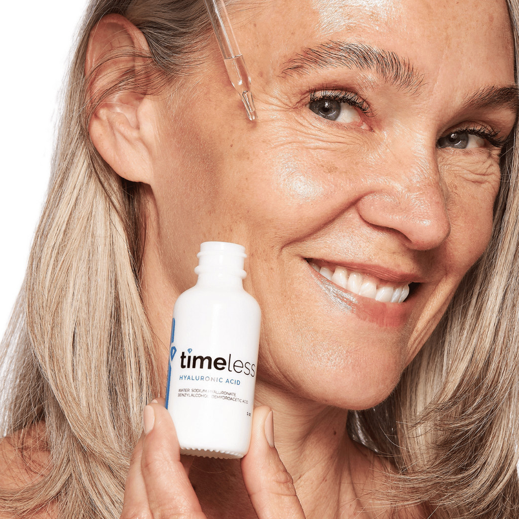 f019 - Serum Tinh Chất Dưỡng Ẩm Cấp Nước Timeless Hyaluronic Acid Pure Mỹ 30ml - 60ml