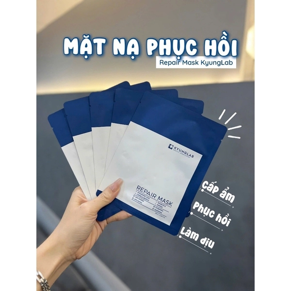 b889 - Miếng Mặt Nạ Cấp Ẩm, Phục Hồi & Tái Tạo Làn Da Kyung Lab Repair Mask Hàn Quốc 25ml/miếng