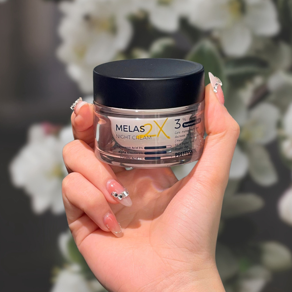 b790 - Kem Nám Melas 2X Prettyskin Dưỡng Trắng Da Mờ Thâm Nám Pretty skin 50ml