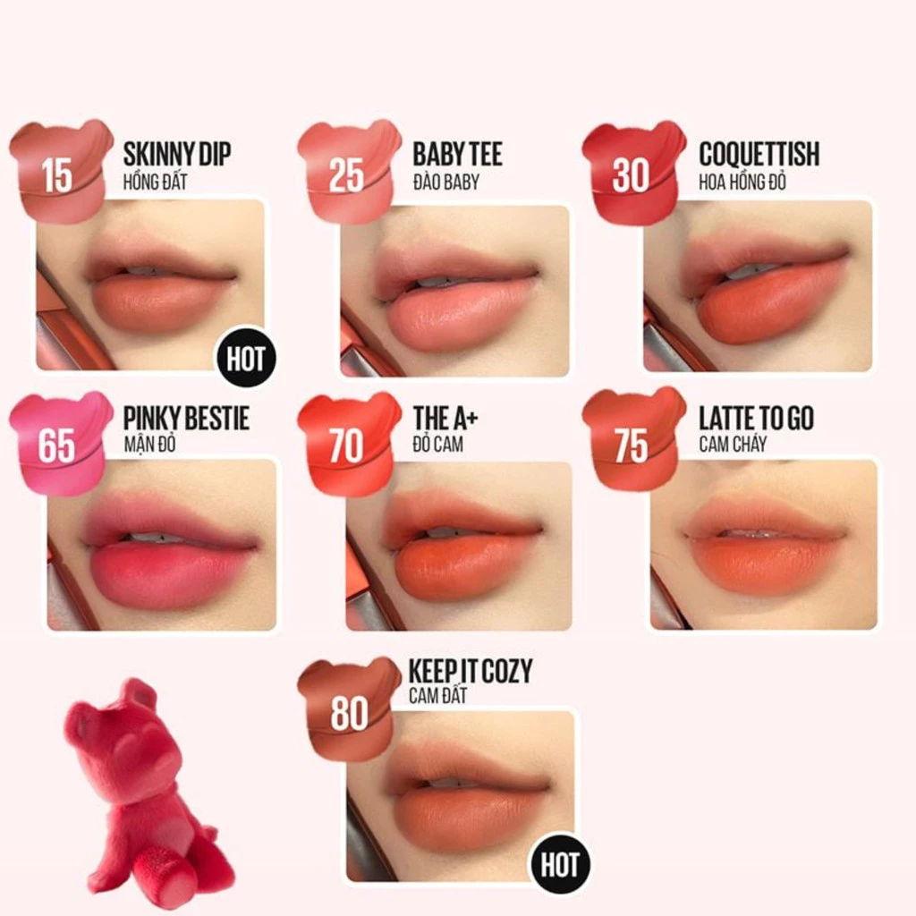 Son Môi Kem Lì Superstay Teddy Tint Maybelline Superstay 5ml