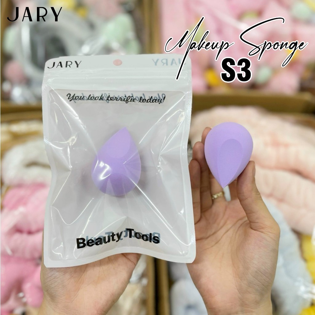 Bông Phấn & Mút Trang Điểm Cao Cấp Các Loại Jary Makeup Sponge Hàn Quốc