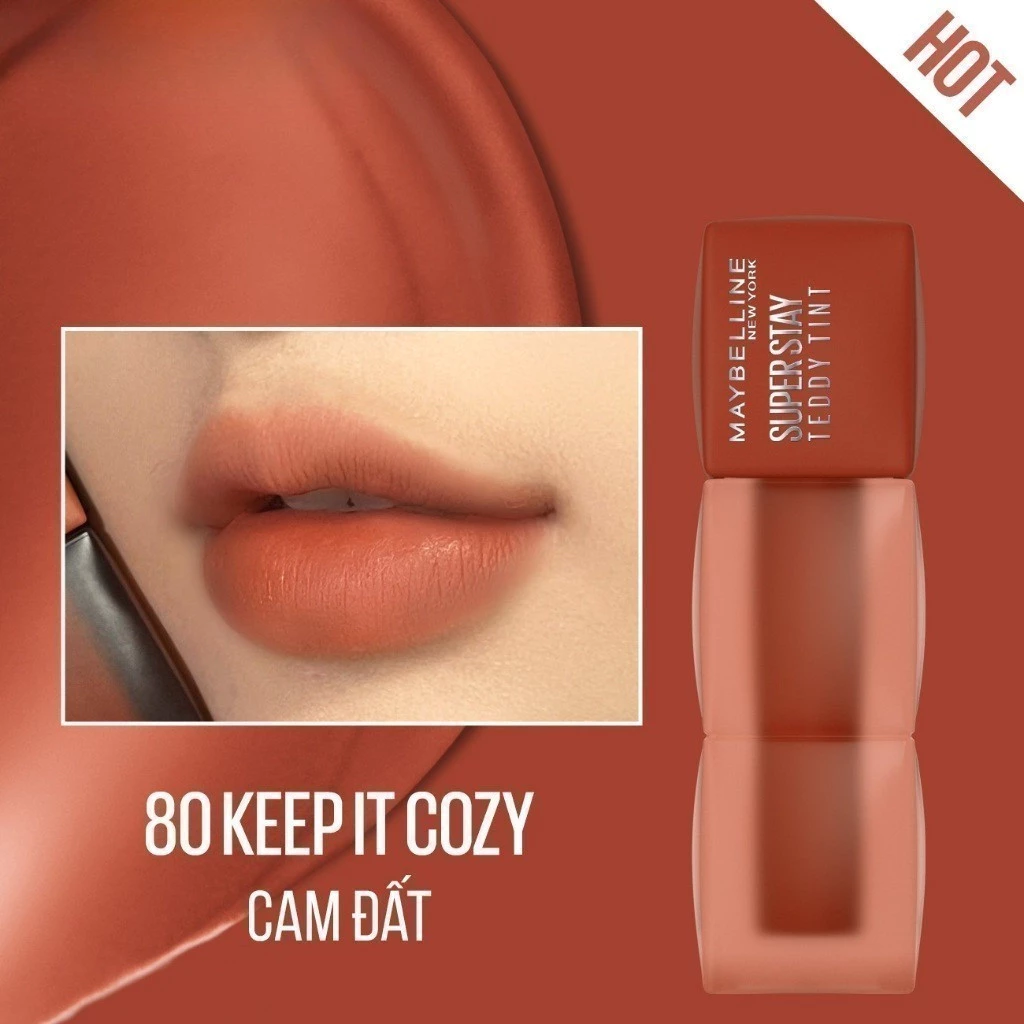 Son Môi Kem Lì Superstay Teddy Tint Maybelline Superstay 5ml