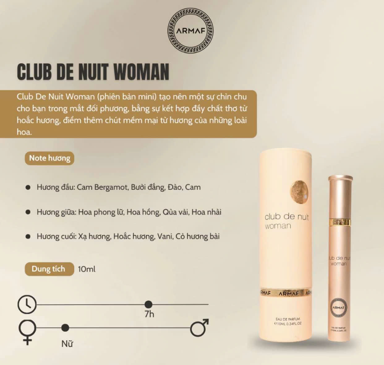 Armaf Club De Nuit - Nước hoa Club De Nuit Woman
