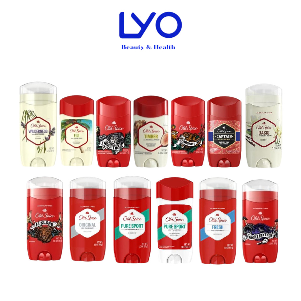 e483 - Sáp Lăn Khử Mùi Old Spice Nhiều Mùi Hương, Lưu Hương Lâu Dài Của Mỹ, 73, 85gram