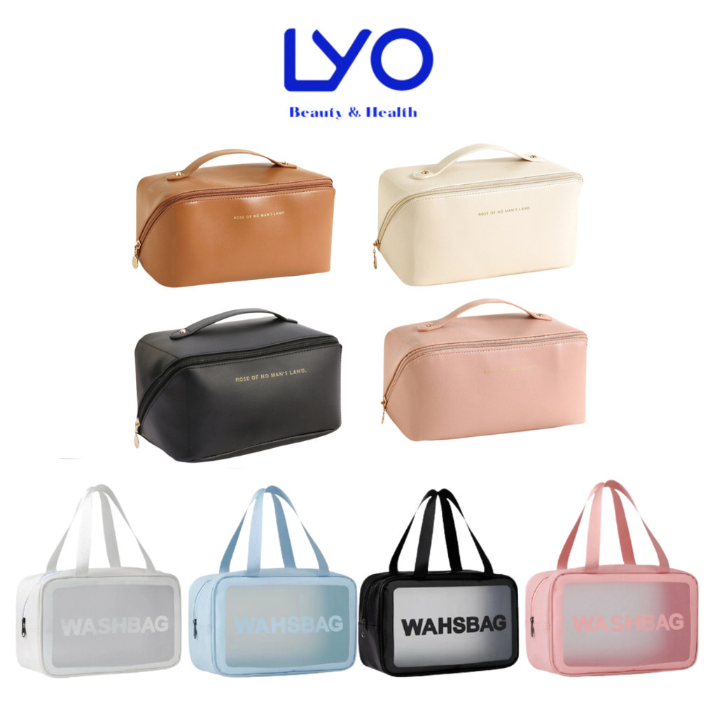 Túi Đựng Mỹ Phẩm Cao Cấp Tiện Lợi Jary Da PU & Wash Bag