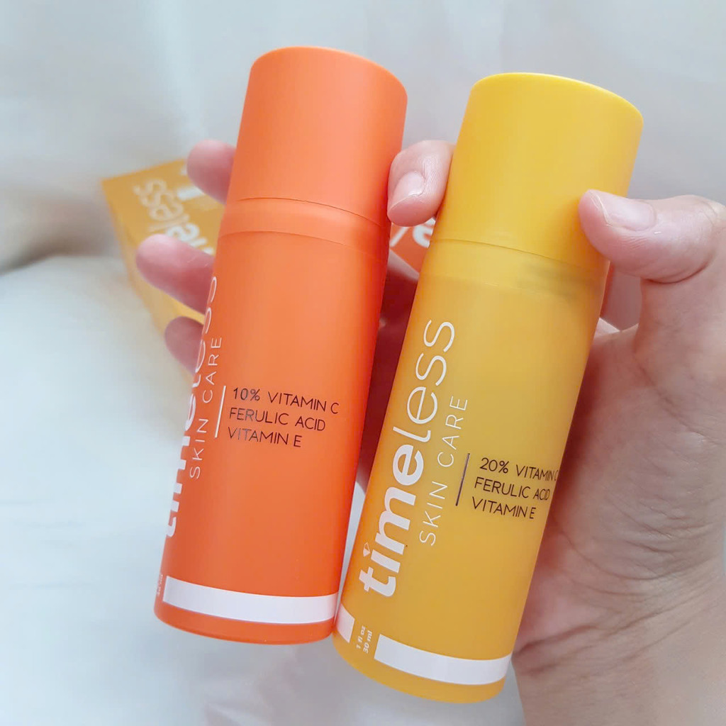 a774 - Serum Tinh Chất Giữ Ẩm, Dưỡng Trắng Da Giảm Thâm Timeless 10% / 20% Vitamin C + E + Ferulic Acid 30ml