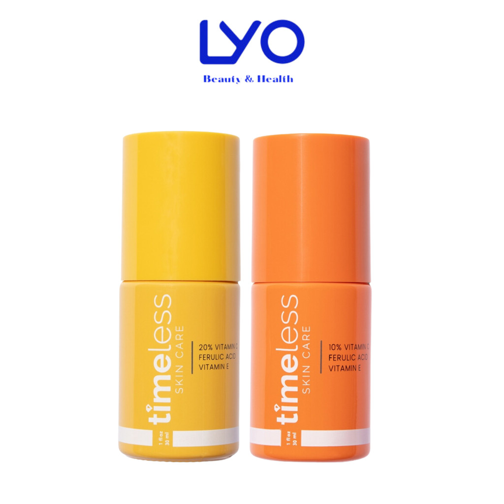 a774 - Serum Tinh Chất Giữ Ẩm, Dưỡng Trắng Da Giảm Thâm Timeless 10% / 20% Vitamin C + E + Ferulic Acid 30ml