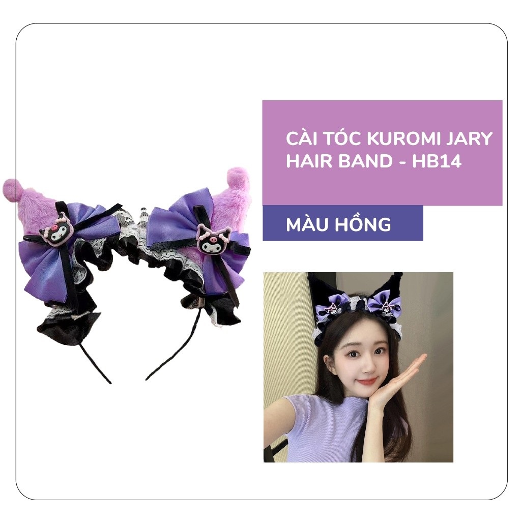 Cài Tóc Cực Trendy Jary Kuromi Hair Band