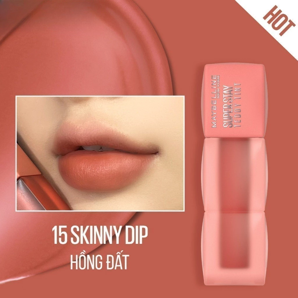 Son Môi Kem Lì Superstay Teddy Tint Maybelline Superstay 5ml
