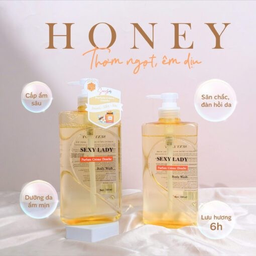 Sữa Tắm Hương Nước Hoa Quyến Rũ Sexy Lady Parfum Creme Douche Body Wash 700ml