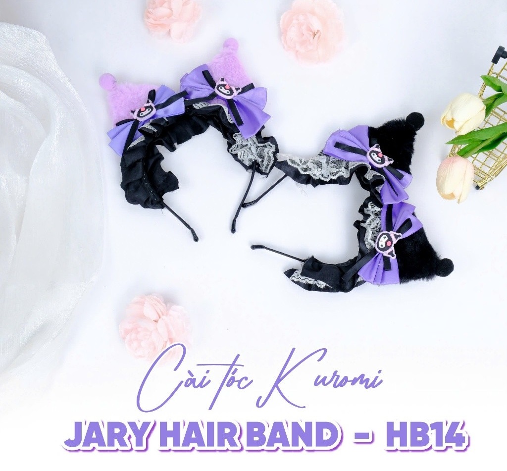 Cài Tóc Cực Trendy Jary Kuromi Hair Band