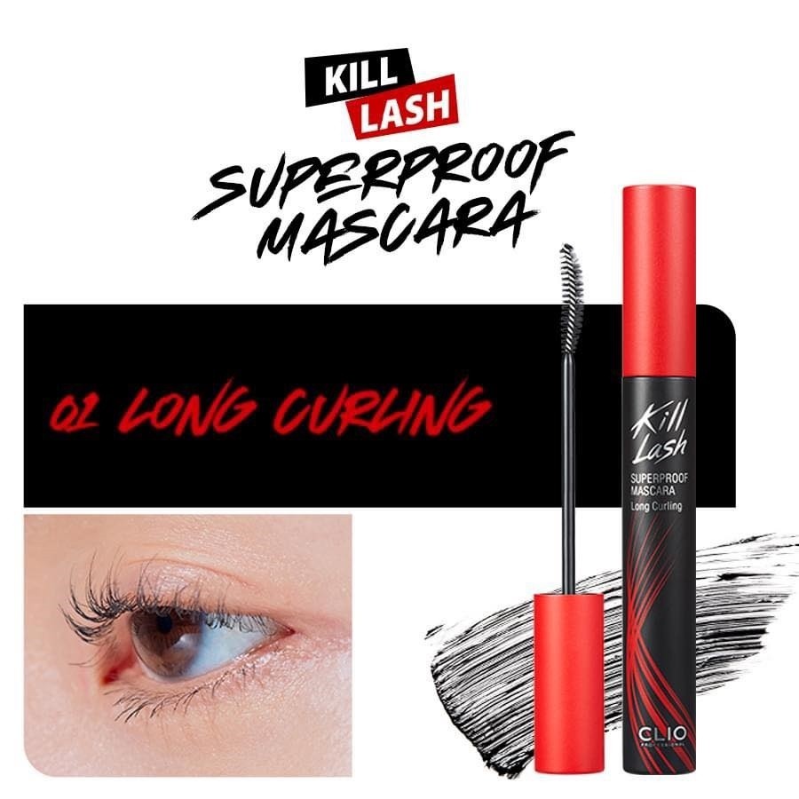 f119 - Mascara chuốt mi chống trôi Clio Kill Lash Superproof 7g LYO