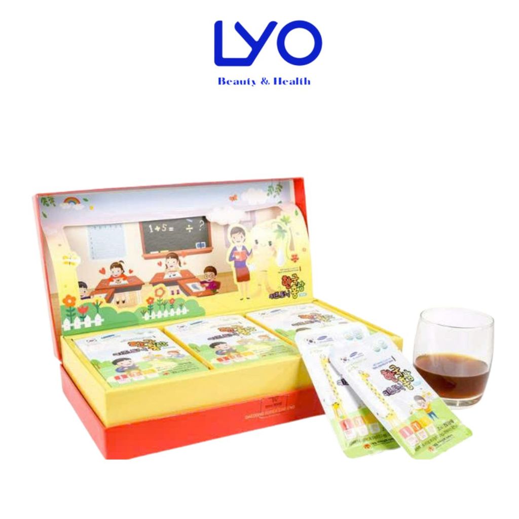Hồng Sâm Dạng Nước cho Trẻ Em Daedong Korea Ginseng Nguyên hộp (Dành Cho Từ 2-5 Tuổi, 6-13 Tuổi) LYO