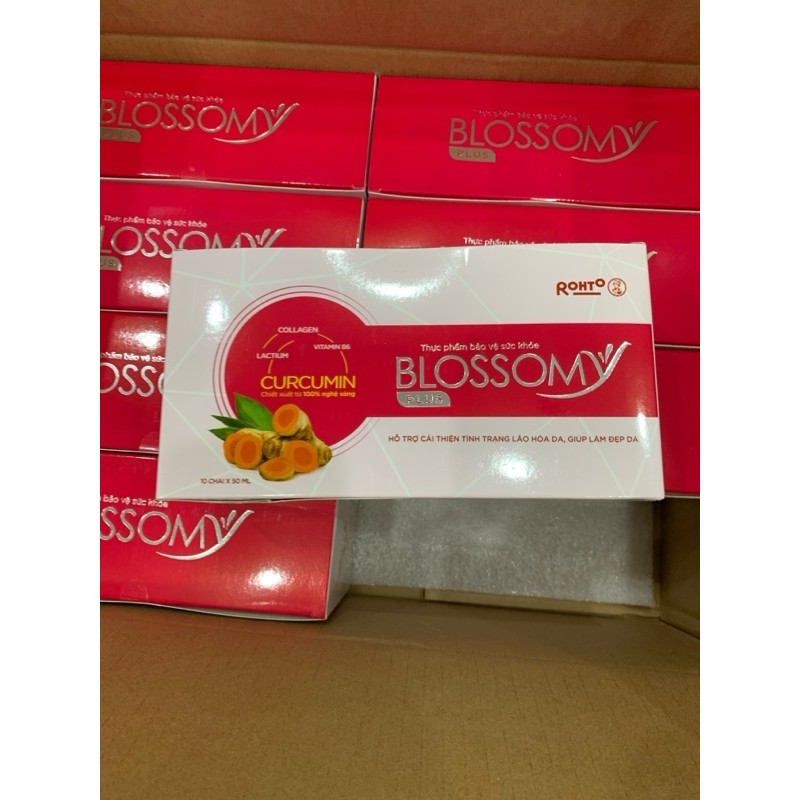 e853 - Nước uống Bảo Vệ Sức Khỏe Blossomy Rohto 50ml - Lốc 10 chai hoặc Lốc 3 chai LYO