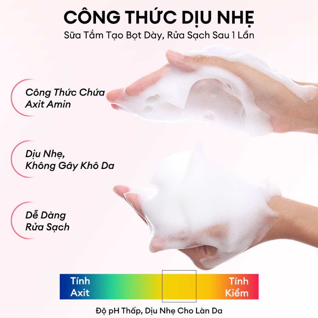 f188 - Gel Tắm Hương Hoa Và Trái Cây COLORKEY ROSÉ CRUSH Dưỡng Sáng Da Lưu Hương 6h - 8h 400ml LYO