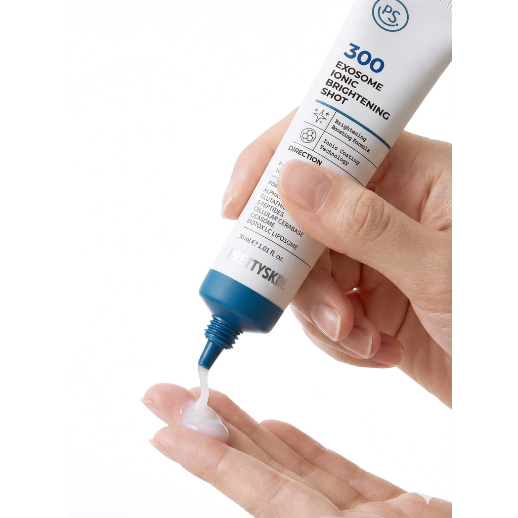 f285 - Tinh chất vi gai dưỡng sáng 300 Exosome Ionic Brightening Shot PS. PRETTYSKIN. LYO