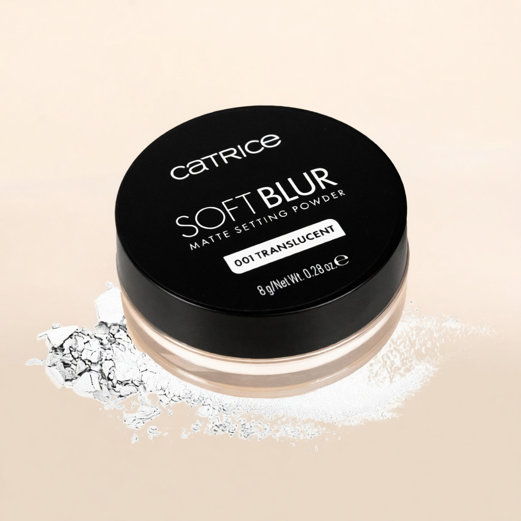 f230 - Phấn phủ mỏng nhẹ kiềm dầu Catrice Soft Blur Matte Setting Powder 8g LYO